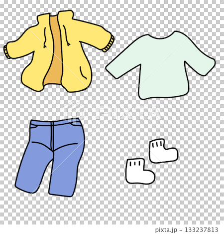 服の上下 服の上下 133237813