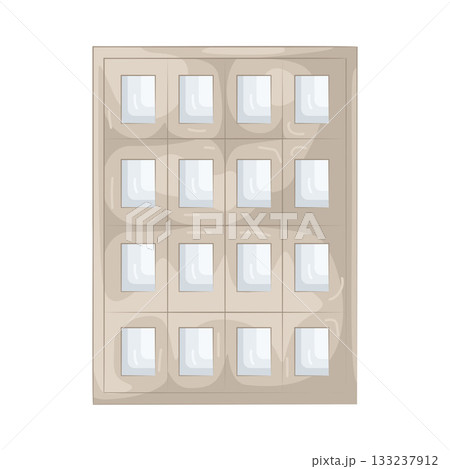 Illustration of chocolate box  133237912