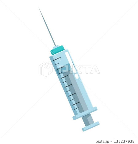 Medical syringe containing vaccine for vaccination preventing diseases Medical syringe containing vaccine for vaccination preventing diseases 133237939