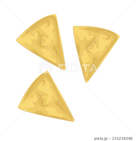Illustration of tortilla chips  133238396