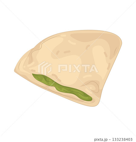 Illustration of quesadilla  133238403