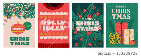 Christmas cards design 5 133238728