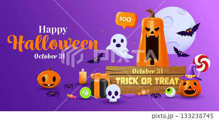 Halloween Banner Design 2 133238745