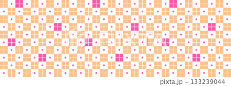 Abstract geometric tile background. Minimal seamless square pattern with decorative blocks and dots for wrapping and layout. Abstract geometric tile background. Minimal seamless square pattern with decorative blocks and dots for wrapping and layout. 133239044