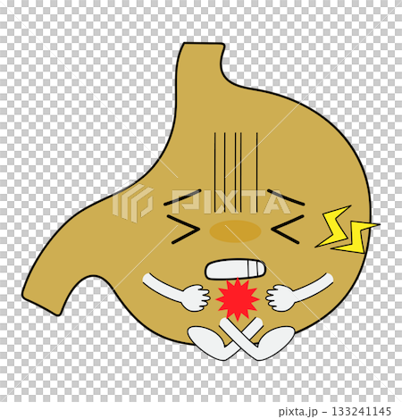 胃部症狀：按壓患處，疼痛，不適 133241145