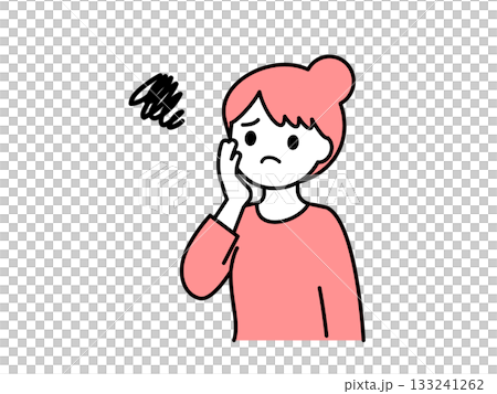 焦慮不安的女性 02 焦慮不安的女性 02 133241262