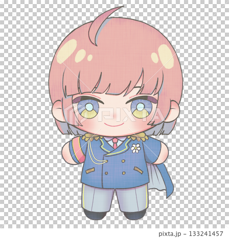 ぬい活！推し活！アニメ漫画のキャラクターぬいぐるみイラスト 133241457