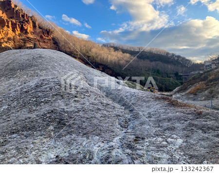 北海道　登別温泉　地獄谷 133242367