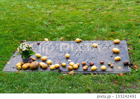 Potatoes on the grave of Frederick the Great Potatoes on the grave of Frederick the Great 133242491