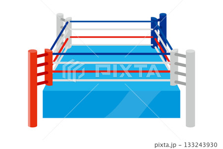 格闘技のリング 133243930