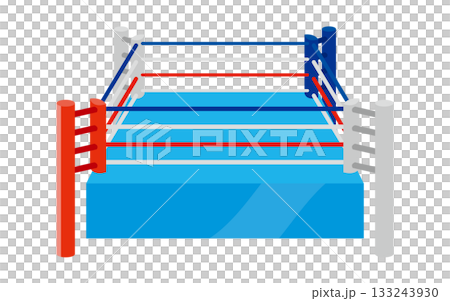格闘技のリング 133243930