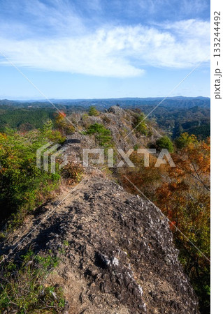 茨城県大子町 袋田の滝周辺の紅葉 茨城県大子町 袋田の滝周辺の紅葉 133244492
