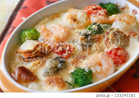 シーフードグラタン 133245181