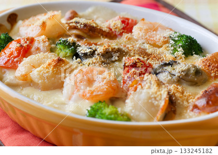 シーフードグラタン 133245182