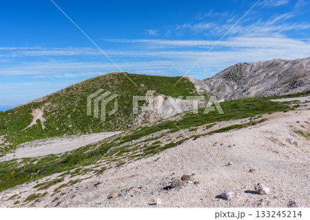 ニセコ・イワオヌプリの登山道からの風景 ニセコ・イワオヌプリの登山道からの風景 133245214