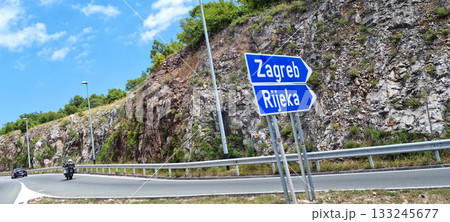 Highway sign Highway sign 133245677