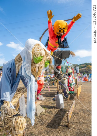 常陸太田市　かかし祭り 133246723