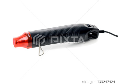 Small construction heat gun isolated on white background 133247424