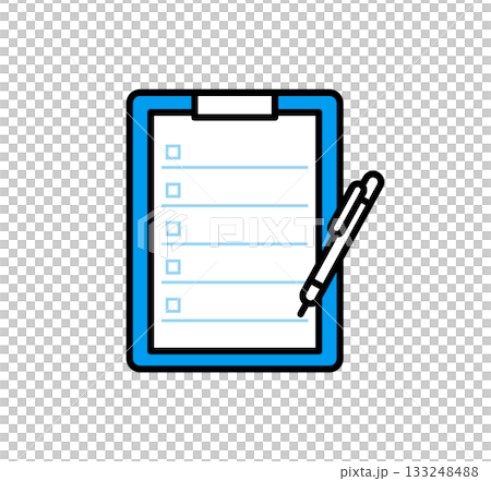 Clipboard icon illustration / vector 133248488