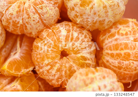 Vibrant citrus fruits inspire joy with their bright colors and fresh aroma in a sunny market day 133248547