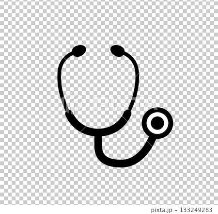 聽診器圖示插圖/向量圖 聽診器圖示插圖/向量圖 133249283