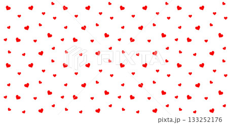 Seamless Pattern with Red Hearts. Random scattered simple red hearts on a transparent background. Perfect for Valentine's Day designs, gift wrap, wedding invitations, or romantic projects. PNG. Vector Seamless Pattern with Red Hearts. Random scattered simple red hearts on a transparent background. Perfect for Valentine's Day designs, gift wrap, wedding invitations, or romantic projects. PNG. Vector 133252176