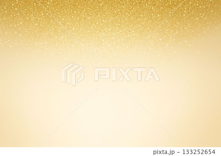 白い背景に光輝く水滴 133252654