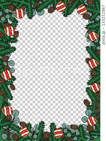 Christmas lease frame 133252867