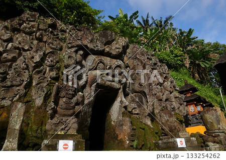 バリ島ゴアガシャ遺跡（Goa Gajah）インドネシア 133254262