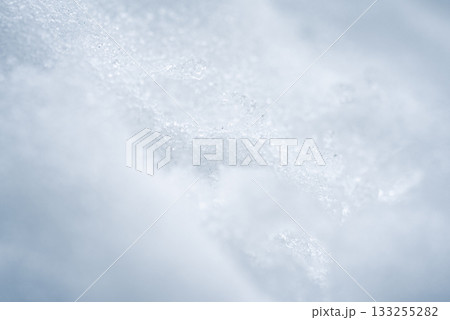 雪の質感 133255282