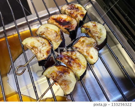 ナスの串焼き 133256322