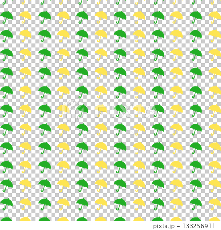 Yellow-green umbrella background material 133256911