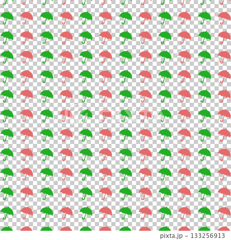 Red and green umbrella background material 133256913