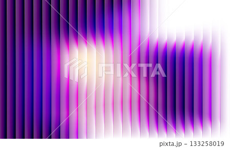 Purple and white abstract modern ribbed vector illustration background with bright gradient 133258019