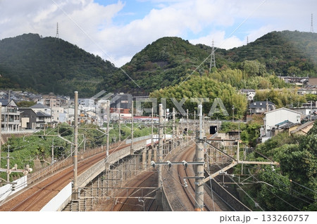 線路のある風景 133260757