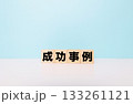 成功事例ブロック文字 133261121