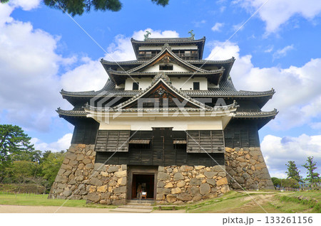 国宝・松江城・天守閣（島根県・松江市） 133261156