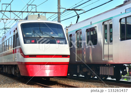 鉄道 私鉄:東武伊勢崎線 特急りょうもう7号 200系 鉄道 私鉄:東武伊勢崎線 特急りょうもう7号 200系 133261437