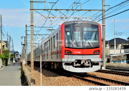 鉄道 私鉄:東武伊勢崎線 70000系 71706F 鉄道 私鉄:東武伊勢崎線 70000系 71706F 133261439
