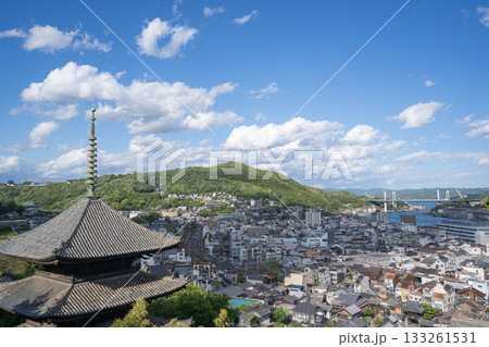 千光寺公園から見下ろす三重塔 133261531