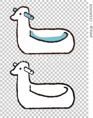 Hand-drawn potty Hand-drawn potty 133263028
