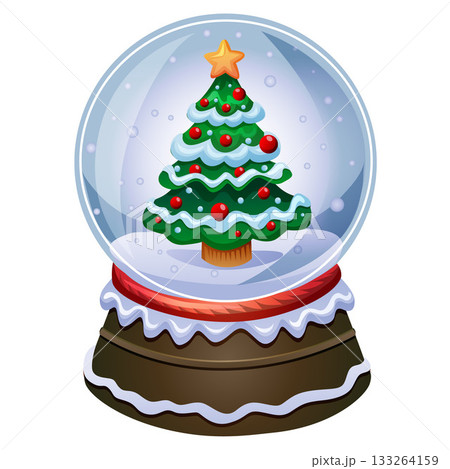 christmas snow globe snow dome christmas snow globe snow dome 133264159