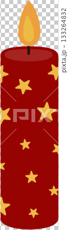 Christmas candle Christmas candle 133264832
