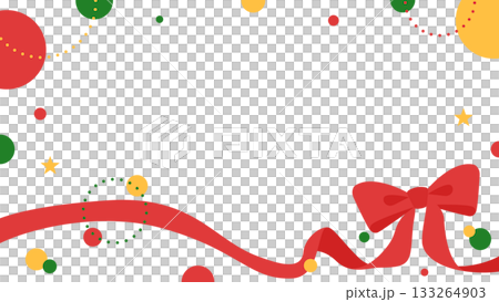 Ribbon decoration frame, circular object, pop design Ribbon decoration frame, circular object, pop design 133264903