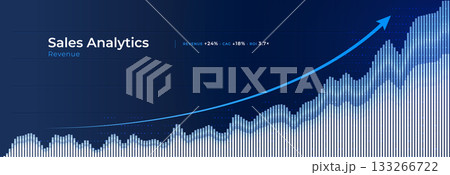 Sales Analytics Finance Growth Business Investment Stats Financial Analysis Graph Up, Stock Chart Data Base. AI Technology Charts Trading Statistics Business Presentation Slides. Vector illustration Sales Analytics Finance Growth Business Investment Stats Financial Analysis Graph Up, Stock Chart Data Base. AI Technology Charts Trading Statistics Business Presentation Slides. Vector illustration 133266722