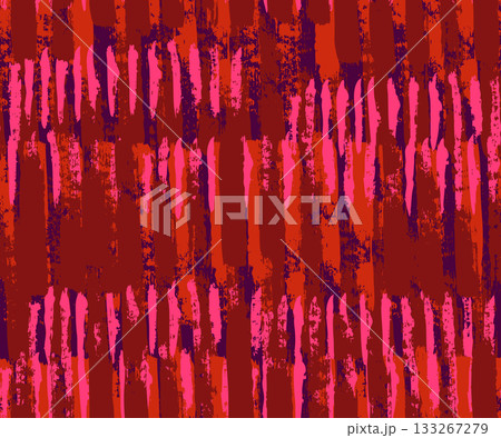 Grunge Vertical Brush Strokes Seamless Vector Pattern for Modern Abstract Creative Design Background 133267279