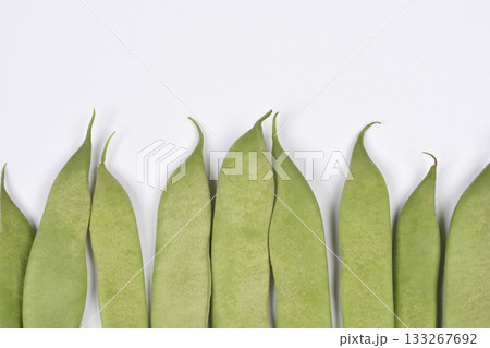 Fresh green beans 133267692