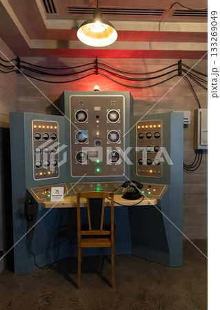 Nuclear Power Plant control panel Nuclear Power Plant control panel 133269049