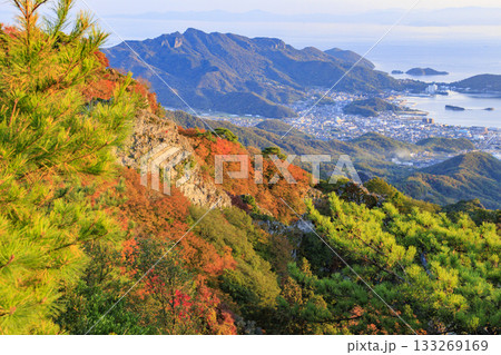 小豆島　寒霞渓　紅葉 133269169