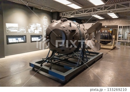 A mock-up of the atomic bomb in the museum A mock-up of the atomic bomb in the museum 133269210